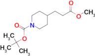 tert-Butyl 4-(3-methoxy-3-oxopropyl)piperidine-1-carboxylate