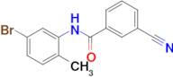 N-(5-Bromo-2-methylphenyl)-3-cyanobenzamide