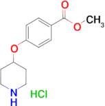 Methyl 4-(piperidin-4-yloxy)benzoate hydrochloride