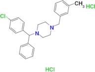 1-((4-Chlorophenyl)(phenyl)methyl)-4-(3-methylbenzyl)piperazine dihydrochloride