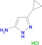 3-Cyclopropyl-1H-pyrazol-5-amine hydrochloride