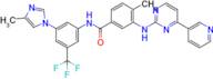 4-Methyl-N-(3-(4-methyl-1H-imidazol-1-yl)-5-(trifluoromethyl)phenyl)-3-((4-(pyridin-3-yl)pyrimidin-2-yl)amino)benzamide