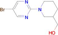 [1-(5-Bromopyrimidin-2-yl)piperidin-3-yl]methanol