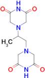 4,4'-(Propane-1,2-diyl)bis(piperazine-2,6-dione)
