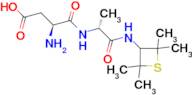 (S)-3-Amino-4-oxo-4-(((R)-1-oxo-1-((2,2,4,4-tetramethylthietan-3-yl)amino)propan-2-yl)amino)butanoic acid