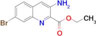 Ethyl 3-amino-7-bromoquinoline-2-carboxylate