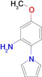 5-Methoxy-2-(1H-pyrrol-1-yl)aniline