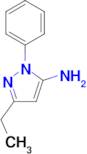 3-Ethyl-1-phenyl-1H-pyrazol-5-amine