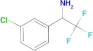 1-(3-Chlorophenyl)-2,2,2-trifluoroethylamine