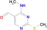 4-(Methylamino)-2-(methylthio)pyrimidine-5-carbaldehyde