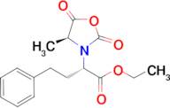 (S)-Ethyl 2-((S)-4-methyl-2,5-dioxooxazolidin-3-yl)-4-phenylbutanoate