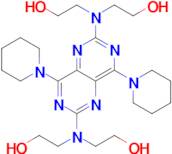 2,2',2'',2'''-((4,8-Di(piperidin-1-yl)pyrimido[5,4-d]pyrimidine-2,6-diyl)bis(azanetriyl))tetraethanol