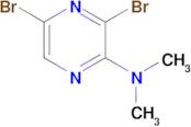 3,5-Dibromo-N,N-dimethylpyrazinamine