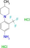 4-Methyl-1-(4-amino-2-trifluoromethylphenyl)piperidine dihydrochloride