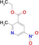 Ethyl 2-methyl-5-nitro-3-pyridinecarboxylate