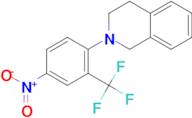 2-[4-Nitro-2-(trifluoromethyl)phenyl]-1,2,3,4-tetrahydroisoquinoline