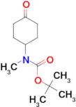 Methyl (4-oxocyclohexyl)carbamic acid tert-butyl ester