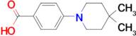 4-(4,4-Dimethylpiperidin-1-yl)benzoic acid