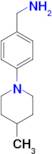 4-(4-Methylpiperidinyl)benzylamine