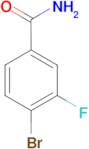 4-Bromo-3-fluorobenzamide