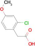 2-Chloro-4-methoxyphenylacetic acid