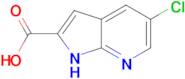 5-Chloro-1H-pyrrolo[2,3-b]pyridine-2-carboxylic acid