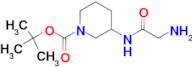 3-(2-Amino-acetylamino)-piperidine-1-carboxylic acid tert-butyl ester