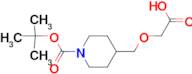 4-Carboxymethoxymethyl-piperidine-1-carboxylic acid tert-butyl ester