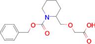 2-Carboxymethoxymethyl-piperidine-1-carboxylic acid benzyl ester