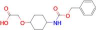 (4-Benzyloxycarbonylamino-cyclohexyloxy)-acetic acid