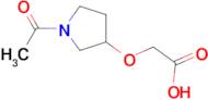 (1-Acetyl-pyrrolidin-3-yloxy)-acetic acid