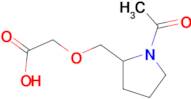 (1-Acetyl-pyrrolidin-2-ylmethoxy)-acetic acid