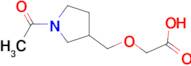 (1-Acetyl-pyrrolidin-3-ylmethoxy)-acetic acid