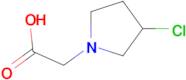 (3-Chloro-pyrrolidin-1-yl)-acetic acid