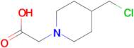 (4-Chloromethyl-piperidin-1-yl)-acetic acid