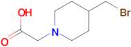 (4-Bromomethyl-piperidin-1-yl)-acetic acid