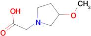 (3-Methoxy-pyrrolidin-1-yl)-acetic acid