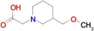 (3-Methoxymethyl-piperidin-1-yl)-acetic acid