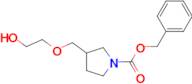 3-(2-Hydroxy-ethoxymethyl)-pyrrolidine-1-carboxylic acid benzyl ester