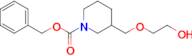 3-(2-Hydroxy-ethoxymethyl)-piperidine-1-carboxylic acid benzyl ester