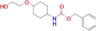 [4-(2-Hydroxy-ethoxy)-cyclohexyl]-carbamic acid benzyl ester