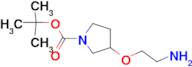 3-(2-Amino-ethoxy)-pyrrolidine-1-carboxylic acid tert-butyl ester