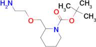 2-(2-Amino-ethoxymethyl)-piperidine-1-carboxylic acid tert-butyl ester