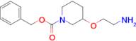 3-(2-Amino-ethoxy)-piperidine-1-carboxylic acid benzyl ester