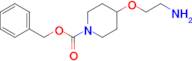 4-(2-Amino-ethoxy)-piperidine-1-carboxylic acid benzyl ester