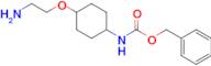 [4-(2-Amino-ethoxy)-cyclohexyl]-carbamic acid benzyl ester