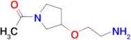 1-[3-(2-Amino-ethoxy)-pyrrolidin-1-yl]-ethanone