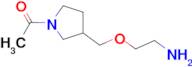 1-[3-(2-Amino-ethoxymethyl)-pyrrolidin-1-yl]-ethanone