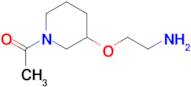 1-[3-(2-Amino-ethoxy)-piperidin-1-yl]-ethanone