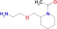 1-[2-(2-Amino-ethoxymethyl)-piperidin-1-yl]-ethanone